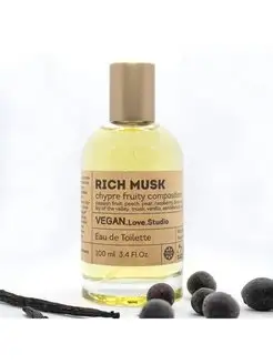 Туалетная вода VEGAN Love Studio Rich Musk 100 мл