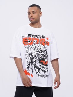 Мужская футболка с принтом аниме ТВОЕ 160241156 купить за 1 139 ₽ в интернет-магазине Wildberries