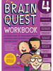 Рабочая тетрадь Brain Quest 4 grade c наклейками бренд Workbook продавец Продавец № 88344