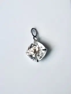 Подвеска на шею серебро 925 кулон Swarovski