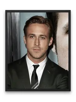 Плакат, постер Райан Гослинг фото, Ryan Gosling