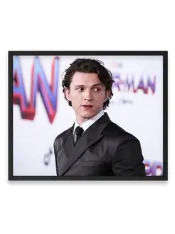 Плакат, постер Том Холланд фото, Tom Holland