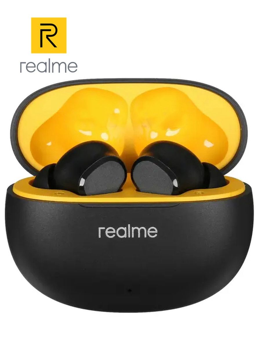 Наушники true wireless realme buds t300 black