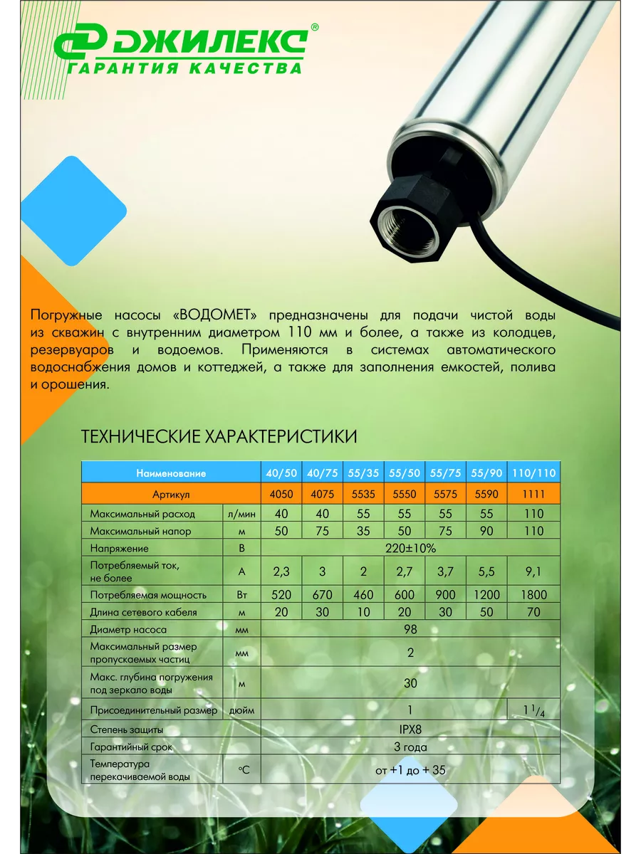 Насос Водомет 55 90 Купить