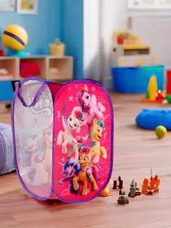 Корзина контейнер для хранения игрушек My little pony