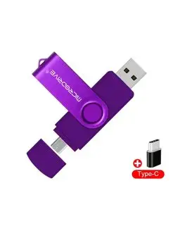 Флешка 64GB USB + TYPE-C