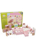 Деревянный набор мебели для кукольного домика бренд Мир игрушек для детей продавец Продавец № 636322