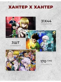 Постер интерьерный Hunter × Hunter Охотник х Охотник