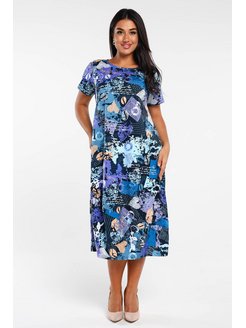 Летнее трикотажное платье Бохо DIANIDA 160722439 купить за 1 601 ₽ в интернет-магазине Wildberries