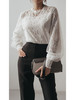 Кружевная блузка с длинным рукавом фонарик бренд UNIFIED продавец Продавец № 998753