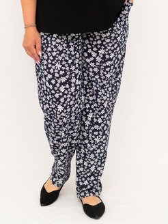 Домашние широкие штаны хлопок NEWSKY 160894868 купить за 296 ₽ в интернет-магазине Wildberries
