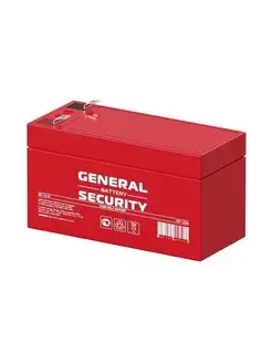 Аккумулятор Gеneral Security 1.2Ah 12v GS 1.2-12