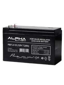 Аккумулятор АLFA Battery FB7.2-12