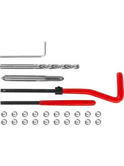 Набор для восстановления резьбы M5x0.8, 25 предметов