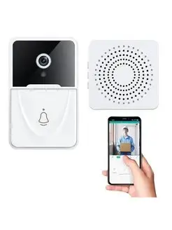 Умный дверной звонок с камерой видеодомофон Smart Doorbell