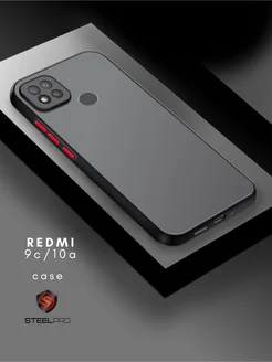 чехол на redmi 9c 9c NFC 10a матовый с защитой камеры