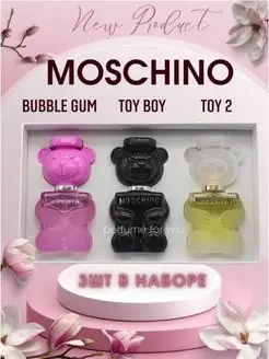 Набор moschino toy 1 3х30мл