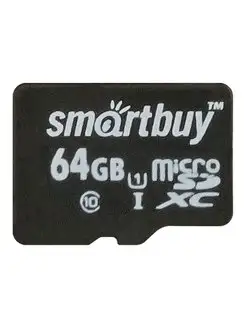 Карта памяти для телефона 64 Гб MicroSD Class 10