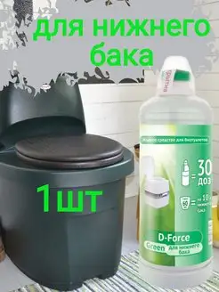 для биотуалетов Green 1,8 л для нижнего бака