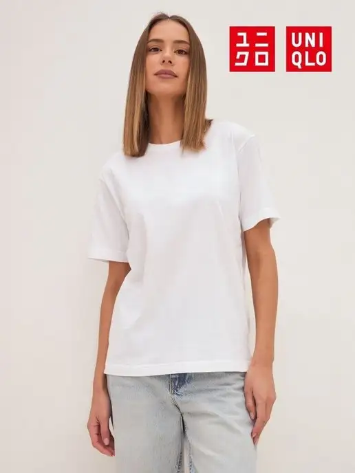 Базовая белая футболка uniqlo u  цена 499 грн в каталоге Футболки  Купить  женские вещи по доступной цене на Шафе  Украина 50081065