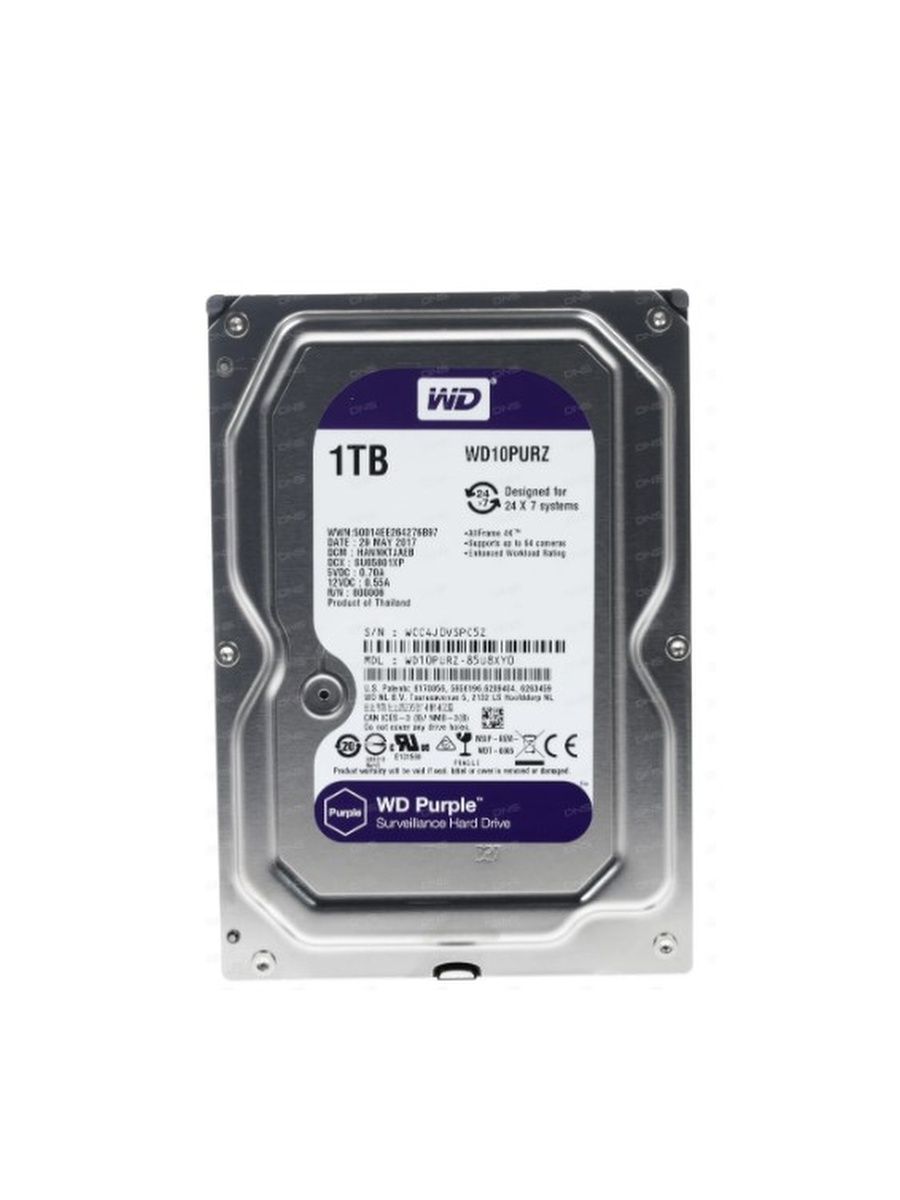 Жесткий диск wd purple wd22purz