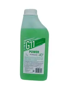 Антифриз зеленый POWER Antifreeze G11 -40C (1кг)