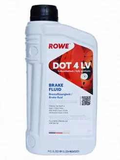 Тормозная жидкость HIGHTEC Brake Fluid DOT 4 LV 1л