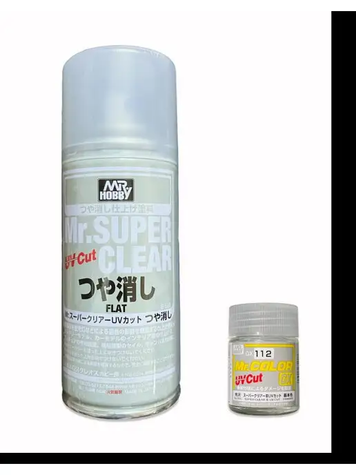 Mr. Super Clear UV Flat (Spray)