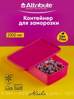 Контейнер для заморозки и хранения продуктов 2100 мл