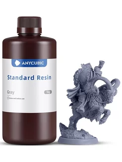 Фотополимерная смола Standard UV Resin 1Л Серый