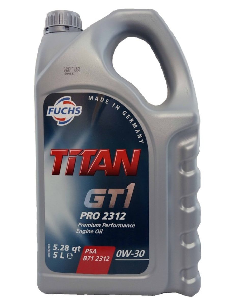 Fuchs titan отзывы. Fuchs gt1 Pro 2312 0w-30. PSA b71 2312 масло моторное. Моторное масло Fuchs Titan gt1 Pro b-Tec 5w-30 205 л. Fuchs Titan SUPERSYN 5w-30.