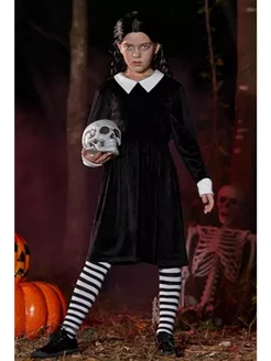 Бархатное платье wednesday addams