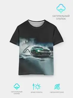 Детская футболка Призрачный Ford Mustang