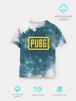 Детская футболка PUBG BW