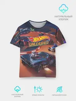 Детская футболка Hot Wheels Unleashed