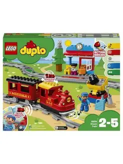 DUPLO Town 10874 Поезд на паровой тяге