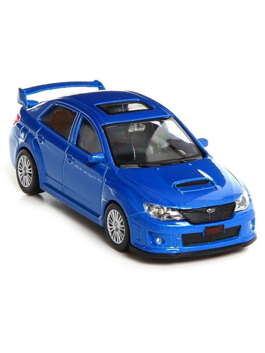 машина металлическая rmz city 1:32 subaru wrx sti инерционная