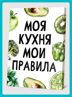 Картина на стену Правила 30х40 см