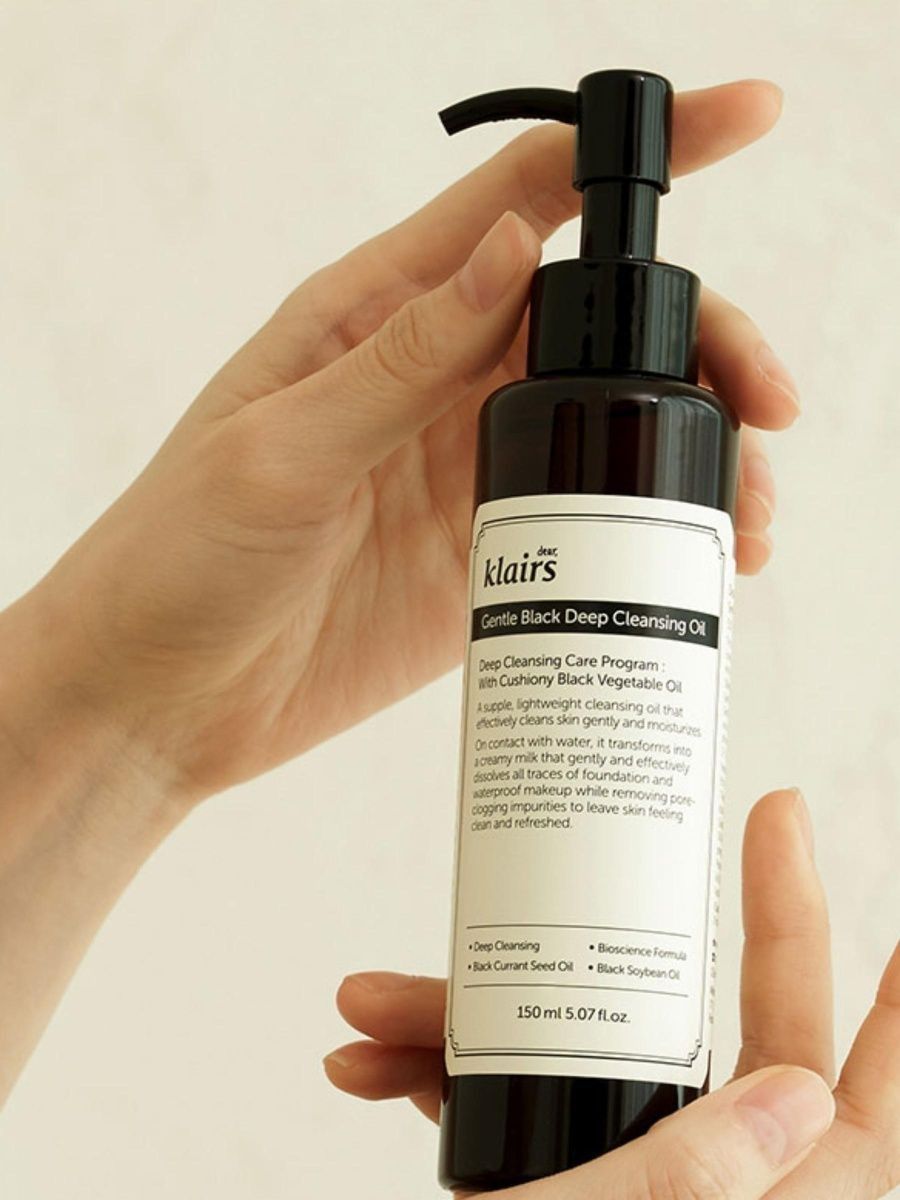 Klairs gentle black cleansing oil. Гидрофильное масло gentle Black Deep Cleansing Oil 150ml (Dear,Klairs). Dear Klairs.