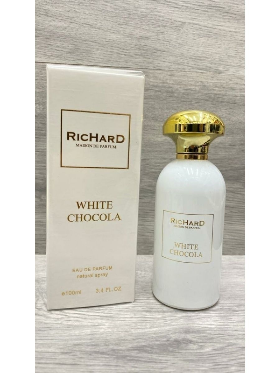 White парфюм. Ричард белый шоколад духи. Парфюм Richard White Chocola. Белый шоколад Парфюм Кристиан Ричард. Духи White Chocolate by Christian Richard.