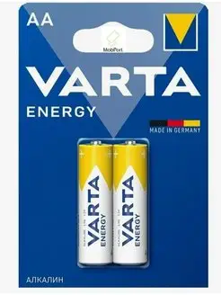 Батарейка Varta ENERGY LR06 AA Alkaline 1.5V, 2 шт