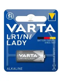 Батарейка Varta ELECTRONICS LR1 N BL1 Alkaline 1.5V - 1 шт