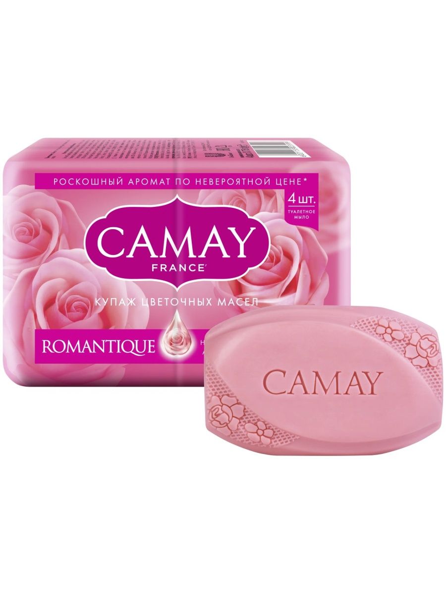 Твердое мыло. Camay мыло кусковое romantique, 85 г. Мыло камей 4*75г романтик туалетное. Camay мыло романтик 85гр 6 штук. Мыло кусковое Camay French romantique с ароматом алых роз.