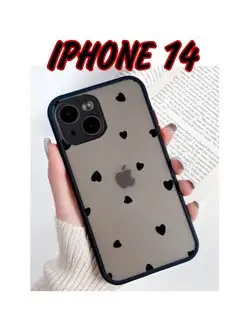 Чехол на iPhone 14 противоударный айфон 14 с принтом