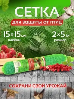 Сетка от птиц для клубники 2х5 м