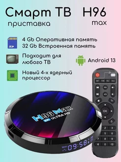 Смарт ТВ приставка Медиаплеер 8K