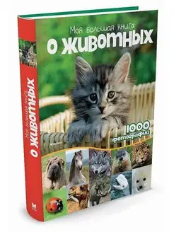 Наталья Куйе Моя большая книга о животных. 1000 фотографий