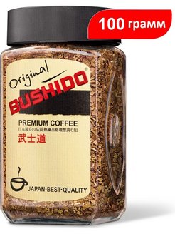 Кофе растворимый Бушидо Original, 100 г BUSHIDO 163576763 купить за 528 ₽ в интернет-магазине Wildberries