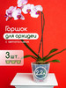 Горшок для орхидеи 2,2 л 3 шт бренд Альтернатива продавец Продавец № 1205303