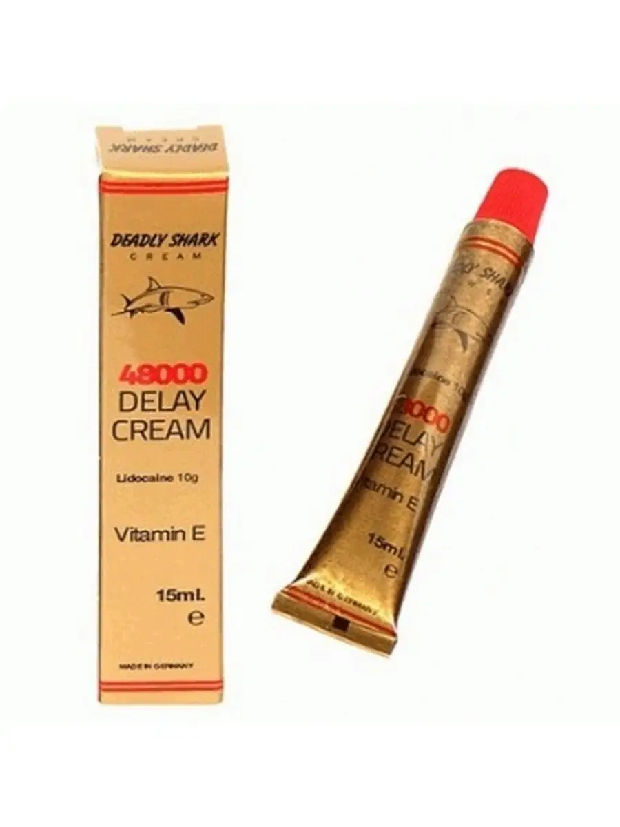 Delay Cream 48000 Крем /Продление секса / Дольше не кончать / Германия / 15  мл